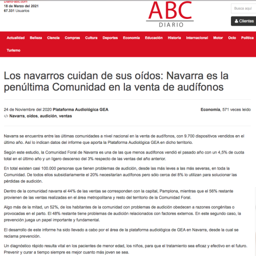 Navarra en Diario ABC