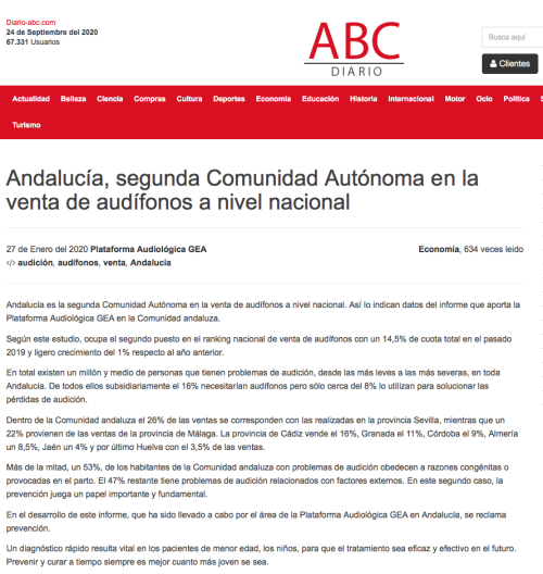 Andalucía en Diario ABC