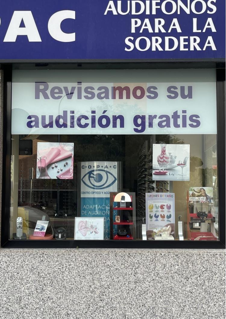 Audfonos en MADRID, Optica Copac