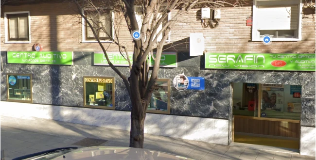 Aud�fonos en MADRID, Centro �ptico Seraf�n