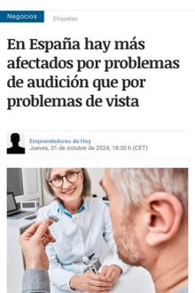 Hay mas afectados por problemas de audicion que de vista y un gran numero con sordoceguera Hay mas afectados por problemas de audicion que de vista y un gran numero con sordoceguera