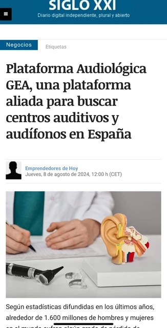 Plataforma Audilogica GEA una plataforma aliada