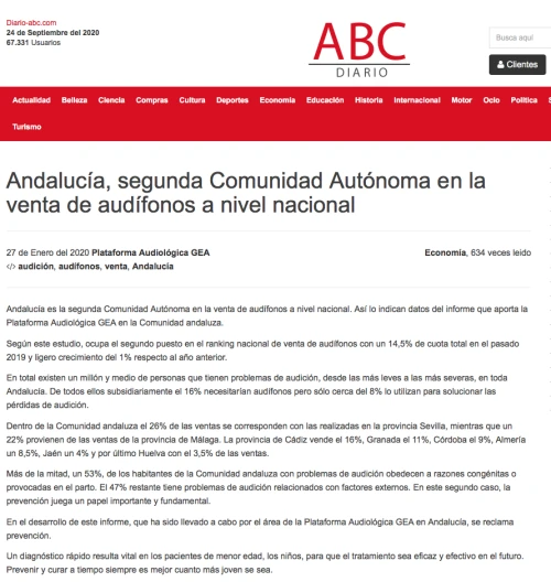 Andaluca en Diario ABC