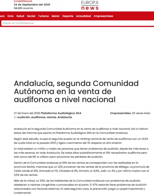 Andaluca en Europa News