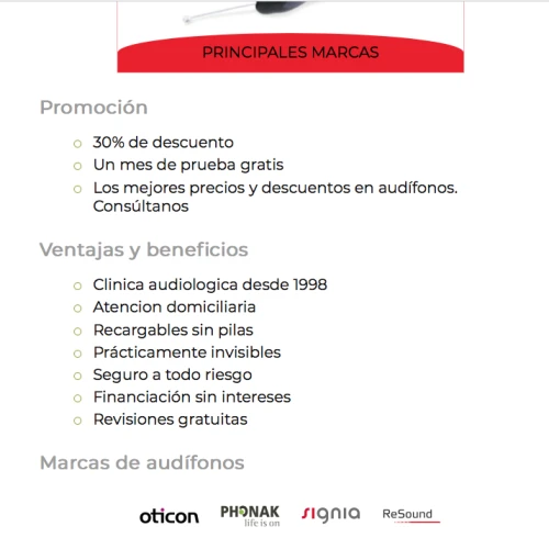 Cmo es una ficha de la Gua del Audfono?