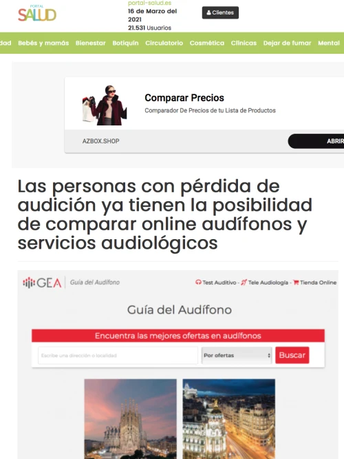 Lanzamiento Guía del Audífono en Portal Salud Lanzamiento Guía del Audífono en Portal Salud