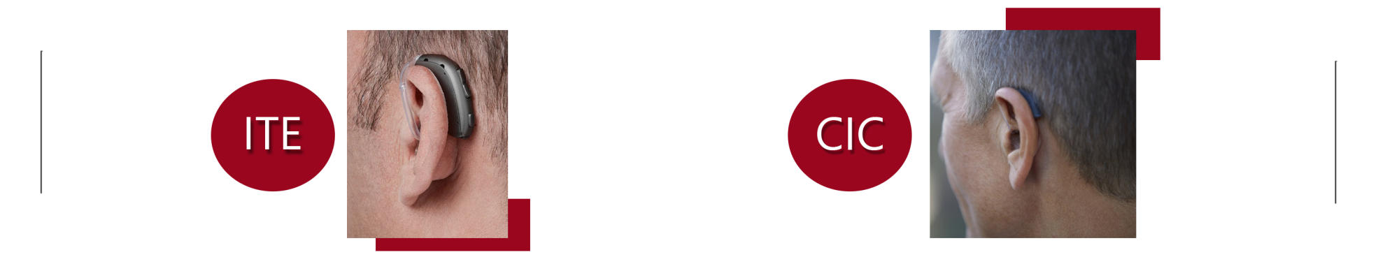 Modelos de aud�fonos detr�s de la oreja BTE y RIC